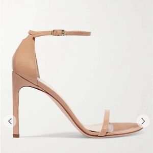 Stuart weitzman-  NudistSong patent-leather sandals